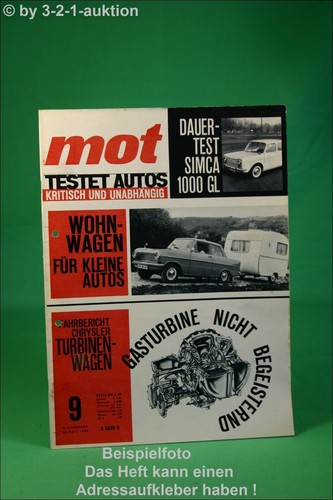 Mot wartburg 1000 simca - wartburg,