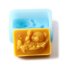 Teddy bear bath silicone - bath,