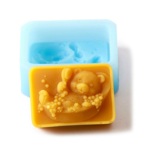 Teddy bear bath silicone - bath,
