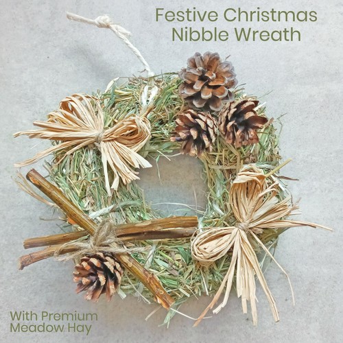 Xmas wreath ring hay - xmas,