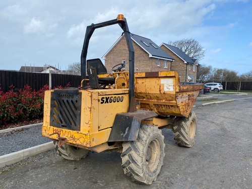 Barford 6ton dumper - dumper, "breaking
