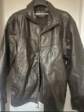 Timberland XL Men’s Dark Brown Real Leather Jacket – Timeless Iconic Look