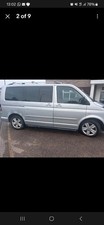 VW Caravelle T5 SWB 2006  Roof Rails Silver  + roof  bars (lost  key?)