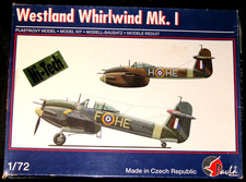 1/72 Westland Whirlwind Mk I - Pavla 72037