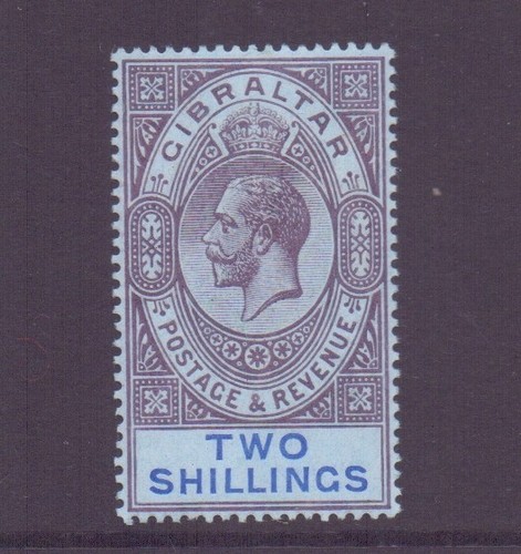 Gibraltar 1912 dull - gv, 2/-