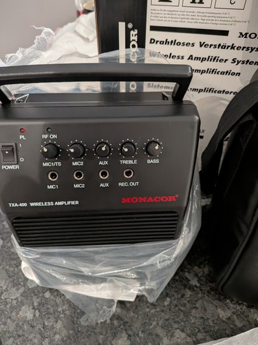 Monacor txa 400 portable - txa-400, pa