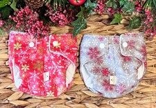 Handmade Reborn/Silicone Doll Nappy Terry Towelling Lined 14”-21” Elasticated