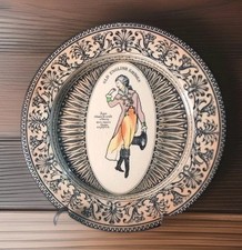 Antique Royal Doulton Plate Old English Sayings Shared Joy Message H Painted VTG