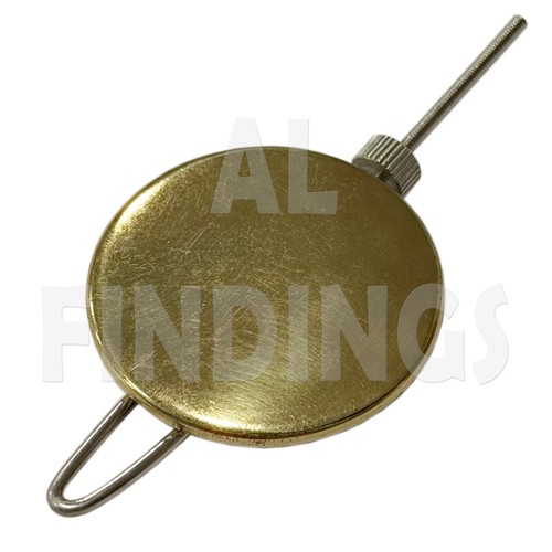 Brass clock pendulum bob - brass,