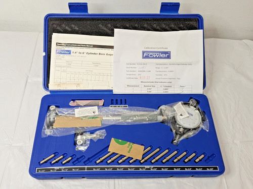 Fowler dial bore gage set - fowler, 1.4"