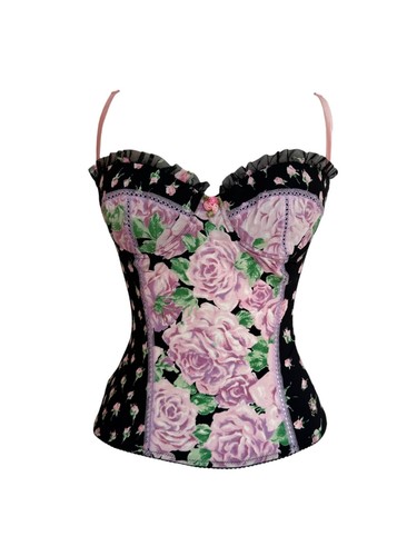 Blumarine black pink rosebud - black, &