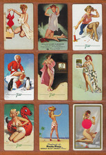 9 Vintage Gil Elvgren Pinup