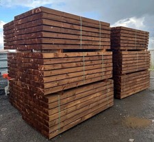 Treated softwood sleepers - treated,
