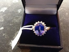 AAA 3.85 ct Vivid blue