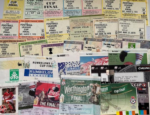 League cup final ticket - cup,