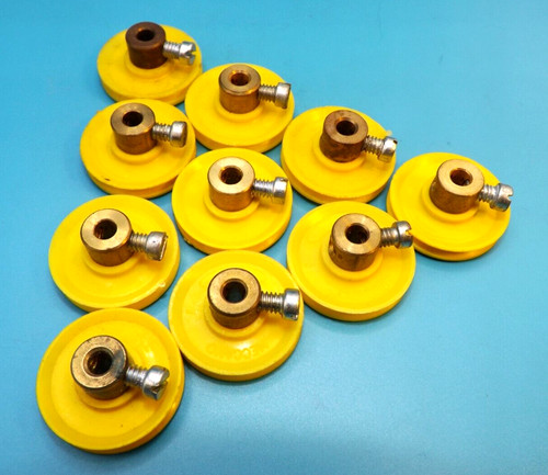 Ten meccano yellow plastic - ten,