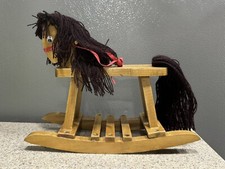 Vintage Small Wooden Rocking