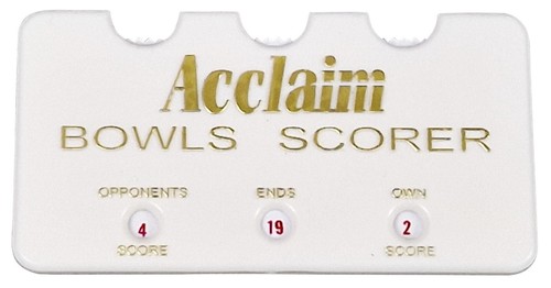Acclaim scorecheck plastic - acclaim,