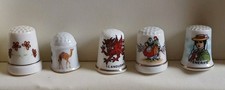 Set Of 5 Assorted Porcelain /