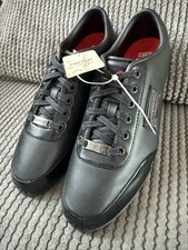 Firetrap Men’s  Black Leather Trainer/Shoes Uk 7.5 Euro 41.5 