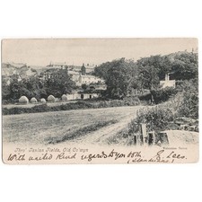 OLD COLWYN Denbighshire Thro' Tanlan Fields Postcard, Postmarked 1905