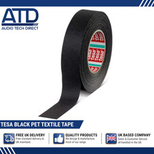 TESA Textile Tape Black