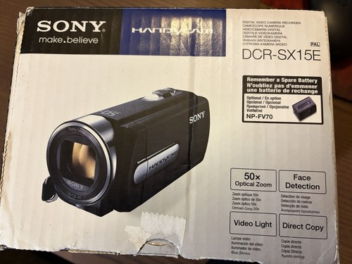 Sony handycam dcr sx15e - sony, dcr-sx15e