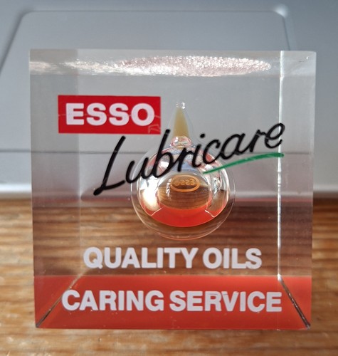 Vintage esso lubricare - vintage, “lubricare”