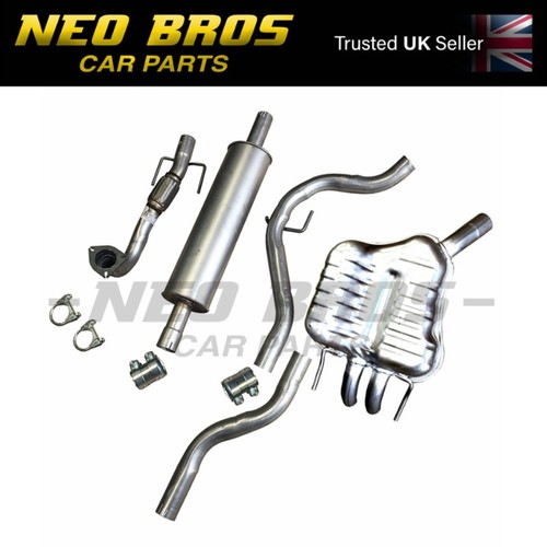 Full cat back exhaust system - cat,