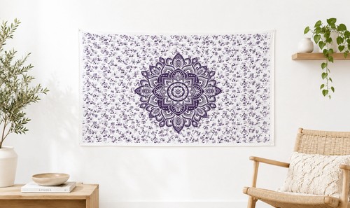Boho mandala wall hanging - wall,