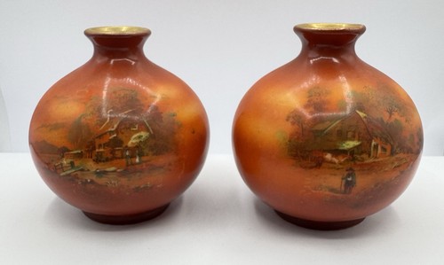 Pair vintage orange - vintage,