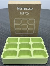 Nespresso Barista Ice Cube Tray Pistachio Silicone Limited by Frederico Peri NEW