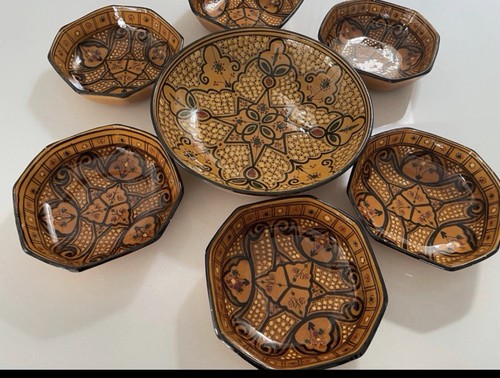 Moroccan style dinner ware - moroccan,