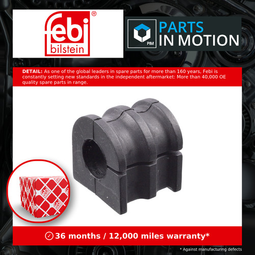 Anti roll bar - bar, bush