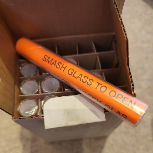 Break glass tubes box - tubes, 11