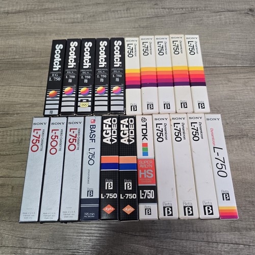 Betamax video tape bundle - betamax,