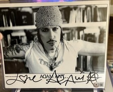 Adam Ant REAL hand SIGNED 8x10