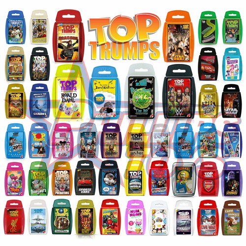 Top trumps card games play - games, &