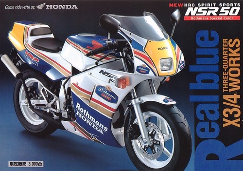 Honda nsr50 gag bike rothmans - nsr50,