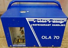 COMPRESSED AIR POWERED POLAR OLE 70 REFRIGERANT RECOVERY VACUUM PUMP IN VGC