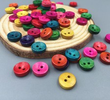 100pcs Mixed color Round