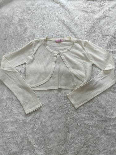 Freespirit girls ivory bolero - ivory,