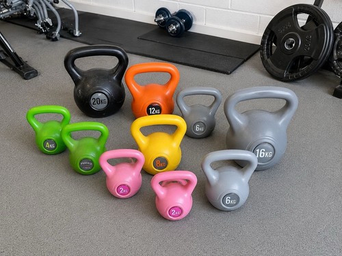 Full set kettlebells - set, of