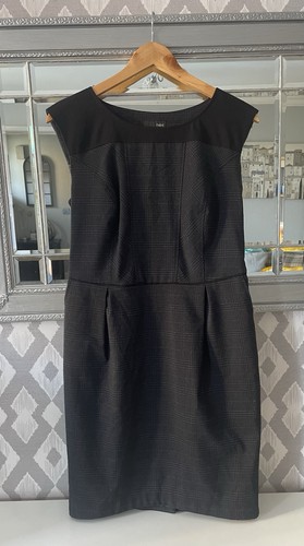 Next dress size grey plaid - dress,