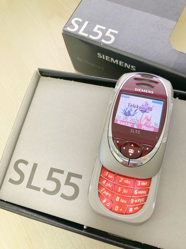 Siemens sl55 ruby red new - siemens,