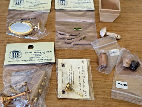 Vintage dolls house miniatures - vintage,