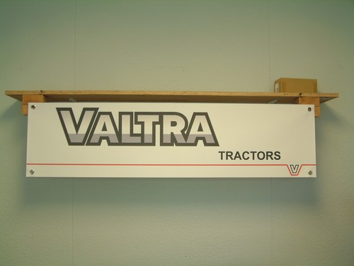 Valtra tractors banner - tractors,