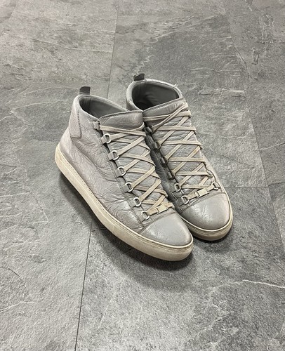 Balenciaga grey leather - balenciaga,