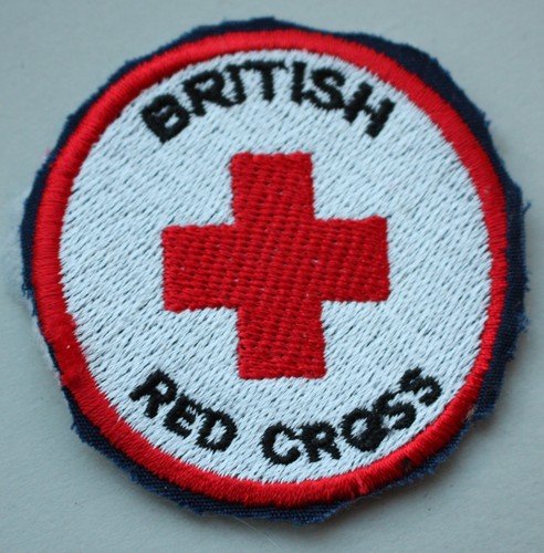 British red cross shoulder - british,