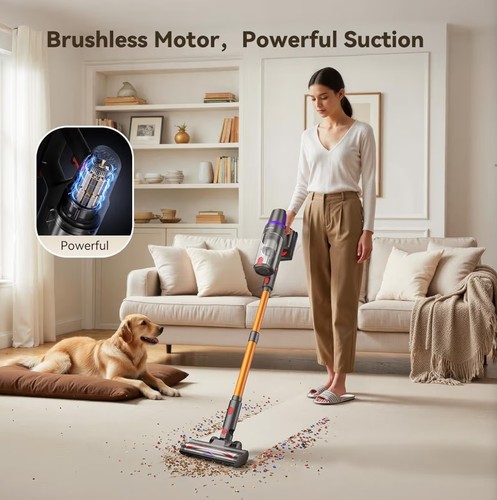 Cordless stick vacuum - 8-in-1,